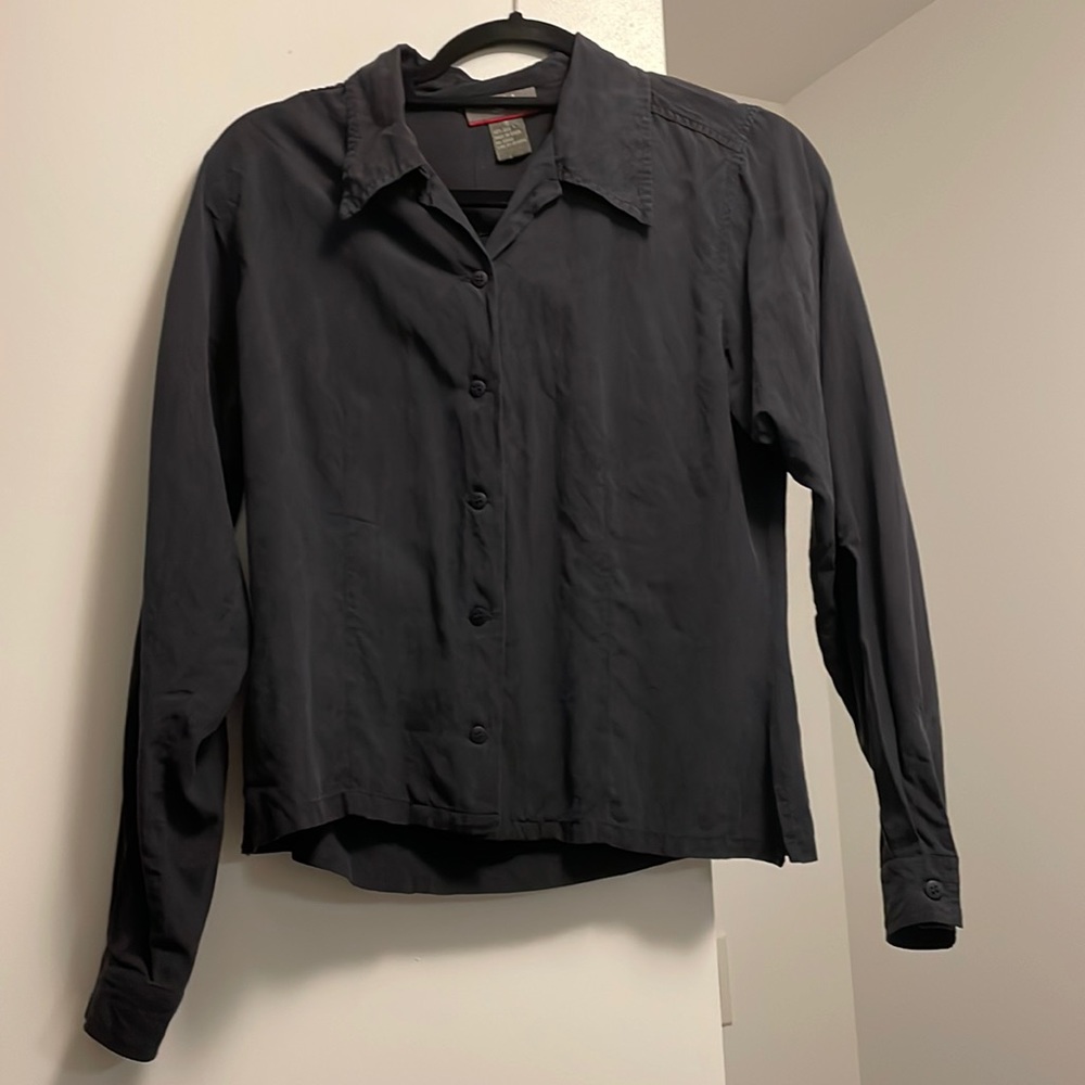 100% silk blouse